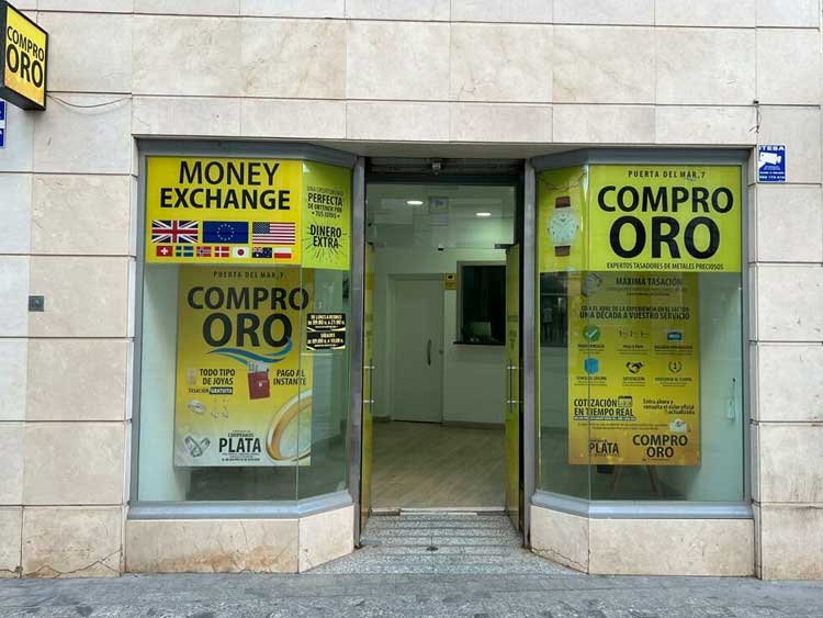 Compro oro Málaga cerca de calle Larios